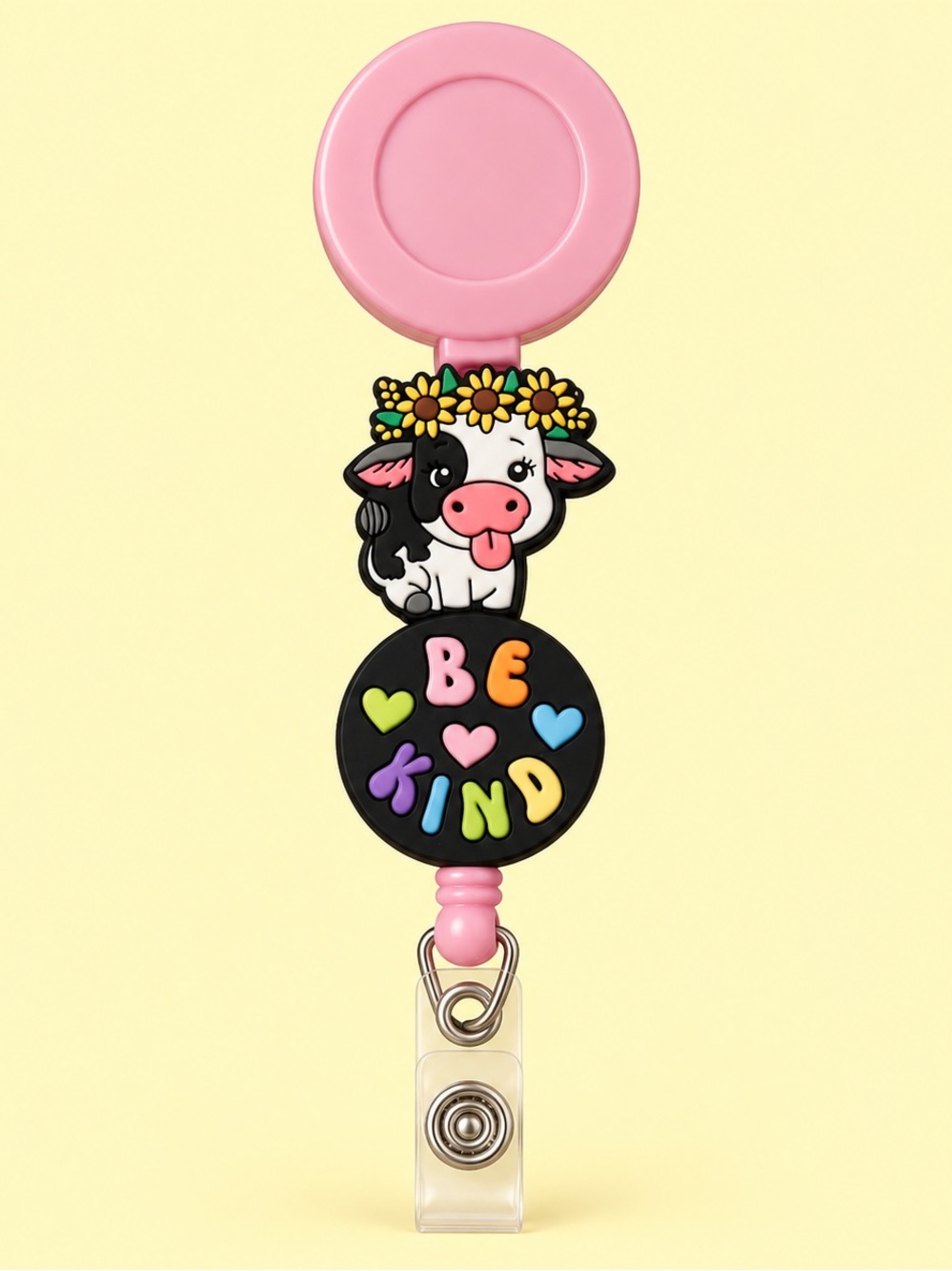Be Kind Retractable Badge Reel